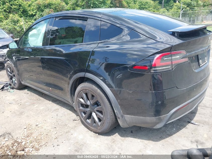 2023 Tesla Model X Dual Motor All-Wheel Drive/Standard Range VIN: 7SAXCBE53PF369150 Lot: 39492425