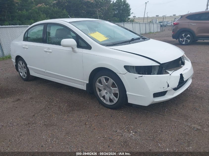 2010 Honda Civic Lx VIN: 2HGFA1F52AH551268 Lot: 39492426