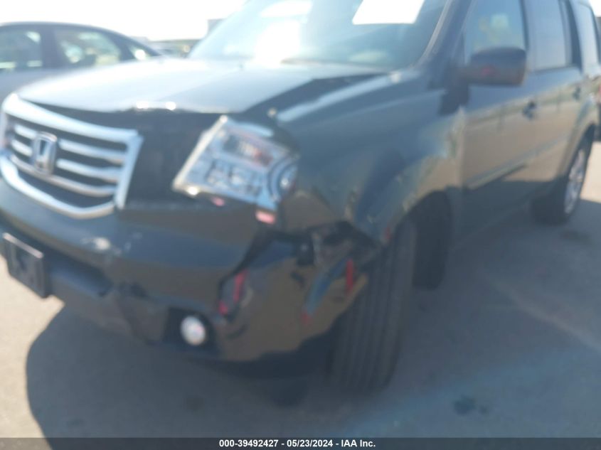 2013 Honda Pilot Ex-L VIN: 5FNYF4H74DB005963 Lot: 39492427