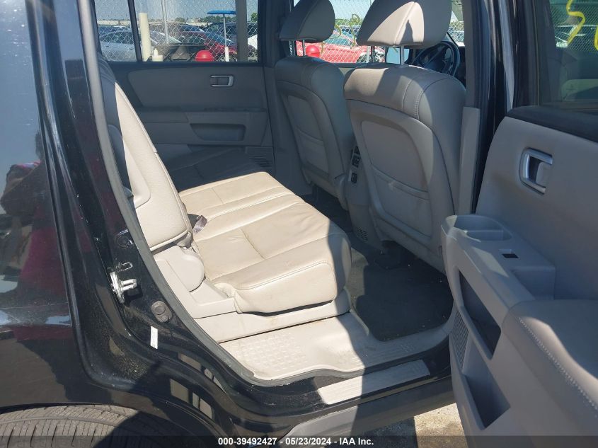 2013 Honda Pilot Ex-L VIN: 5FNYF4H74DB005963 Lot: 39492427