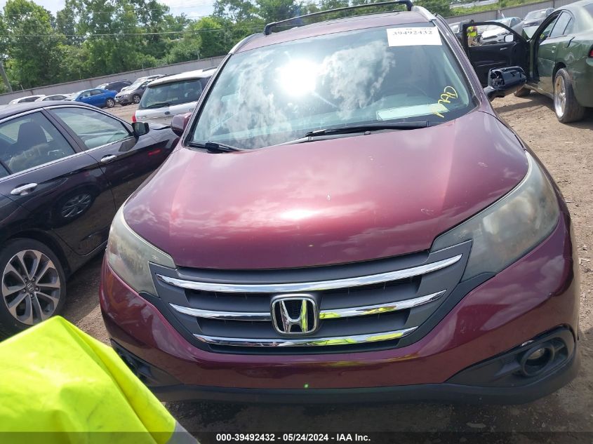 2013 Honda Cr-V Ex-L VIN: 5J6RM4H76DL075739 Lot: 39492432