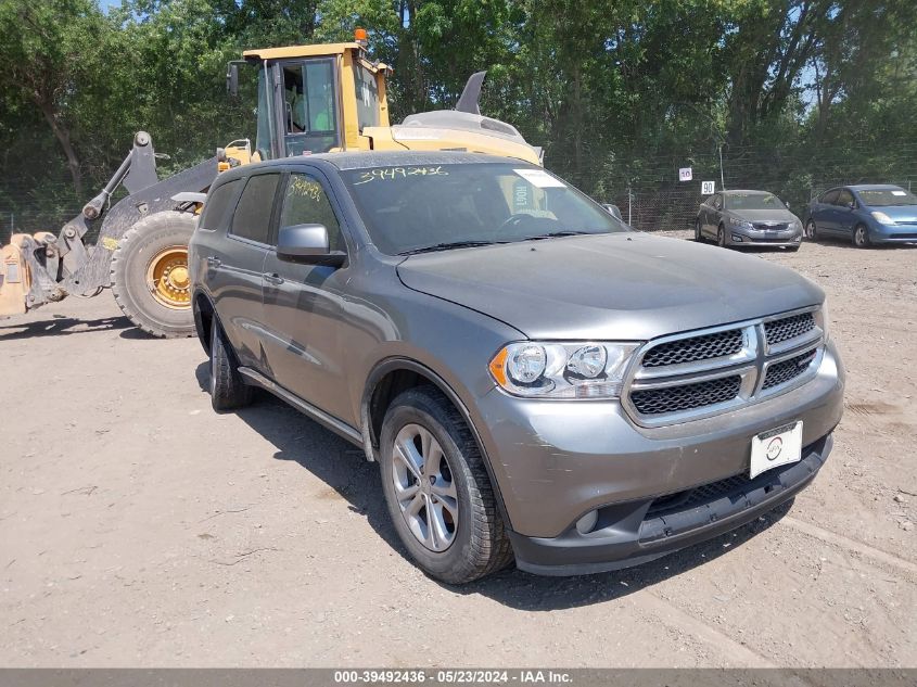 2013 Dodge Durango Sxt VIN: 1C4RDJAG8DC540410 Lot: 39492436