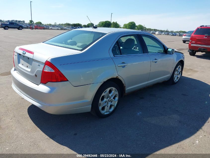 2010 Ford Fusion Se VIN: 3FAHP0HA3AR121009 Lot: 39492446