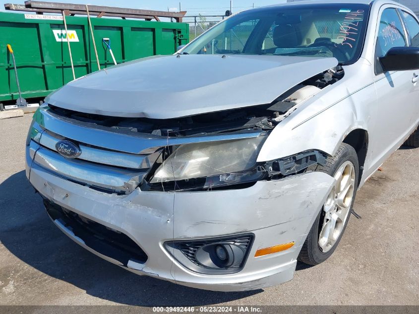 2010 Ford Fusion Se VIN: 3FAHP0HA3AR121009 Lot: 39492446