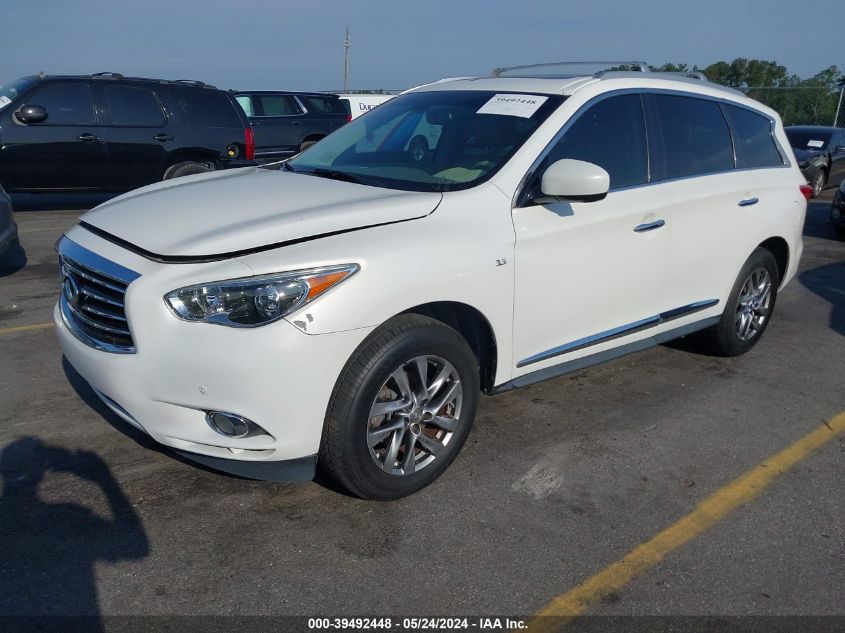 2014 Infiniti Qx60 VIN: 5N1AL0MM2EC543716 Lot: 39492448