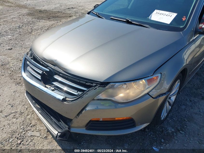 2011 Volkswagen Cc Sport VIN: WVWMN7AN9BE719016 Lot: 39492451