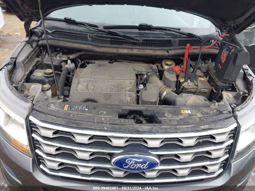 2017 Ford Explorer Xlt VIN: 1FM5K7D89HGA75352 Lot: 39492461