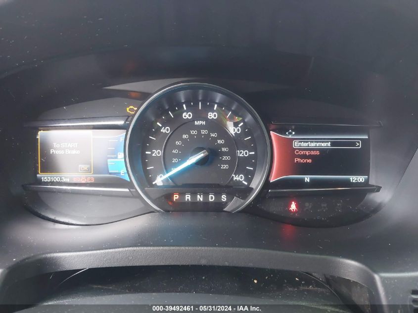 2017 Ford Explorer Xlt VIN: 1FM5K7D89HGA75352 Lot: 39492461