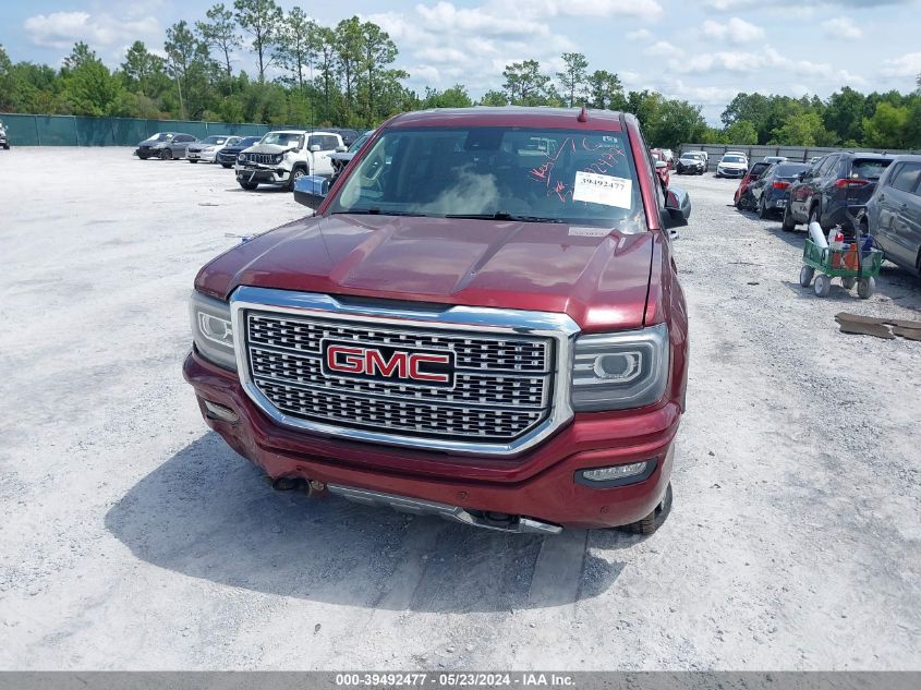 2016 GMC Sierra K1500 Denali VIN: 3GTU2PEC6GG210678 Lot: 39492477