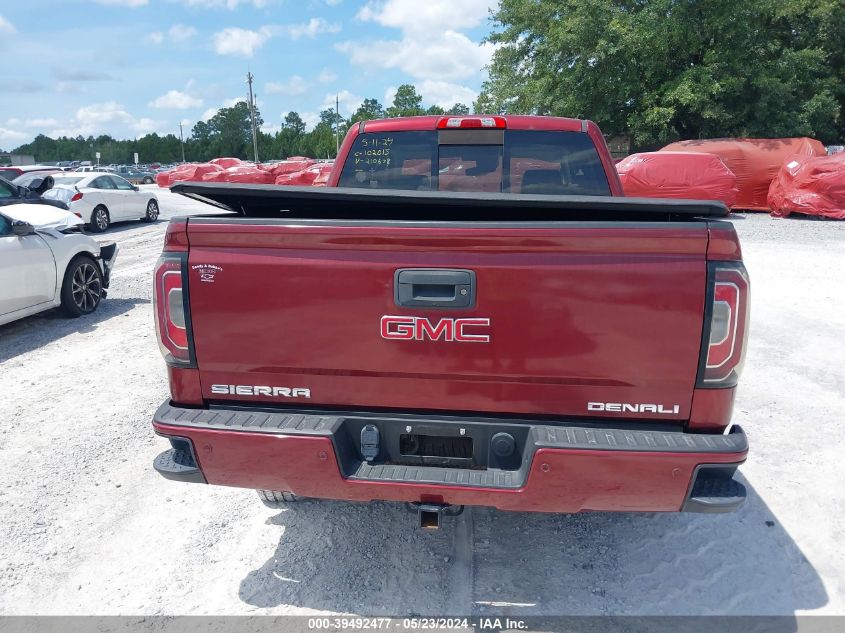 2016 GMC Sierra K1500 Denali VIN: 3GTU2PEC6GG210678 Lot: 39492477