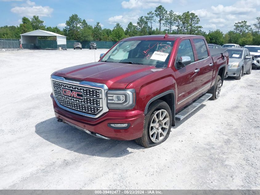 2016 GMC Sierra K1500 Denali VIN: 3GTU2PEC6GG210678 Lot: 39492477