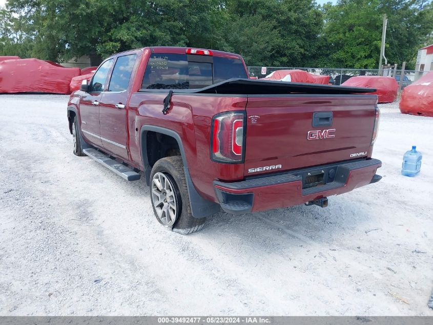 2016 GMC Sierra K1500 Denali VIN: 3GTU2PEC6GG210678 Lot: 39492477