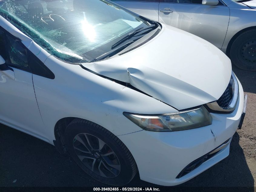 2013 Honda Civic Exl VIN: 19XFB2F98DE213829 Lot: 39492485