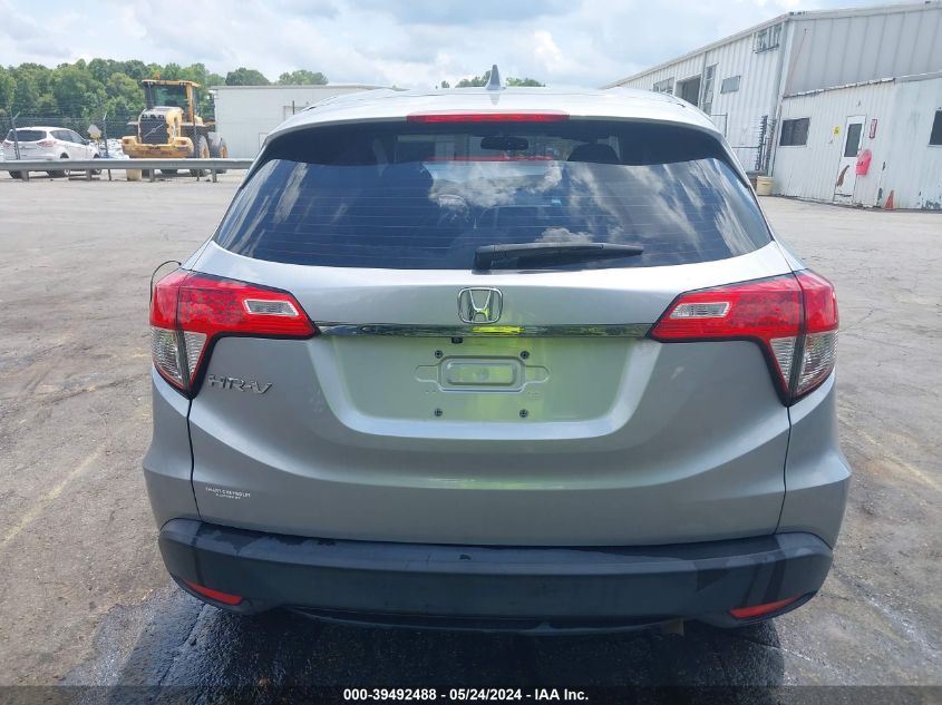 2019 Honda Hr-V Lx VIN: 3CZRU5H30KM720531 Lot: 39492488