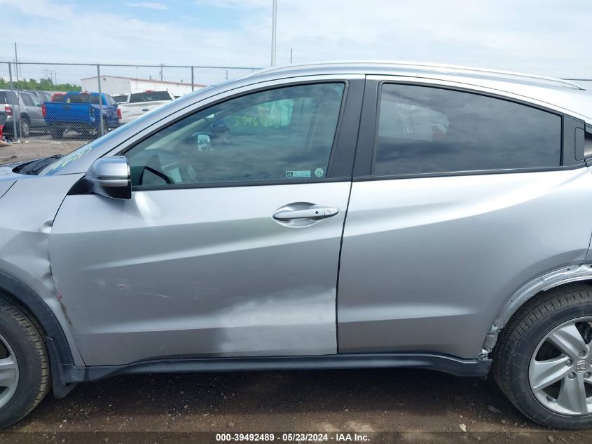 2019 Honda Hr-V Ex VIN: 3CZRU5H55KM700454 Lot: 39492489