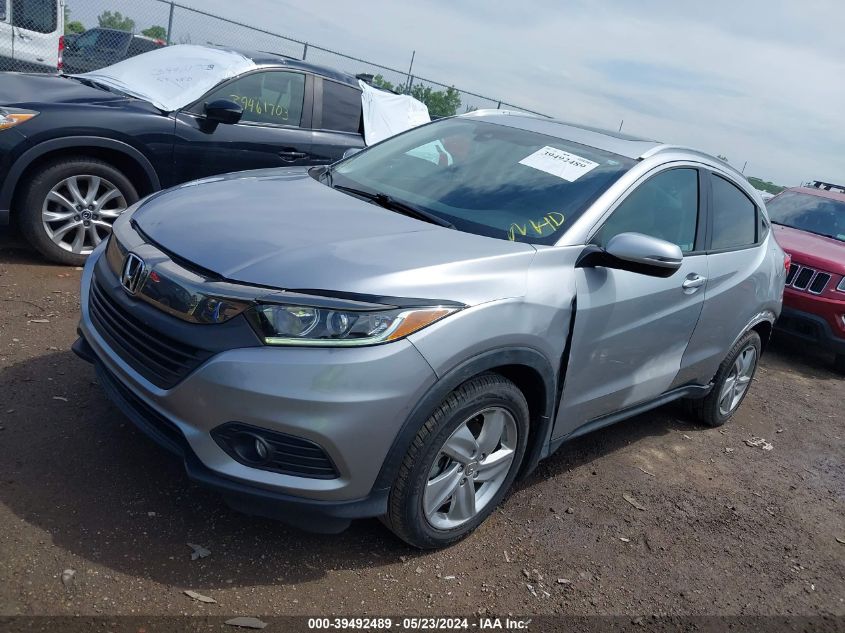 2019 Honda Hr-V Ex VIN: 3CZRU5H55KM700454 Lot: 39492489