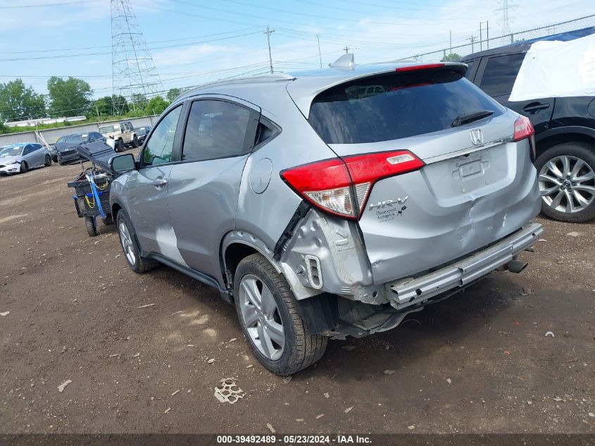 2019 Honda Hr-V Ex VIN: 3CZRU5H55KM700454 Lot: 39492489