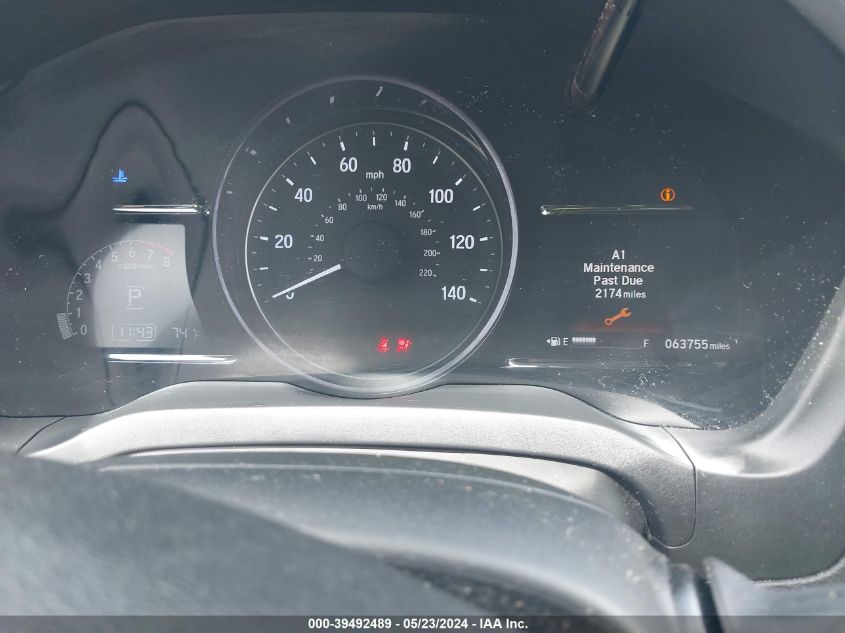 2019 HONDA HR-V EX - 3CZRU5H55KM700454