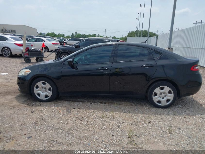 2016 Dodge Dart Se VIN: 1C3CDFAA5GD539572 Lot: 39492496