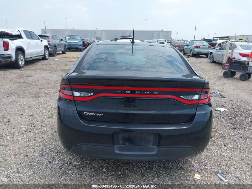 2016 Dodge Dart Se VIN: 1C3CDFAA5GD539572 Lot: 39492496