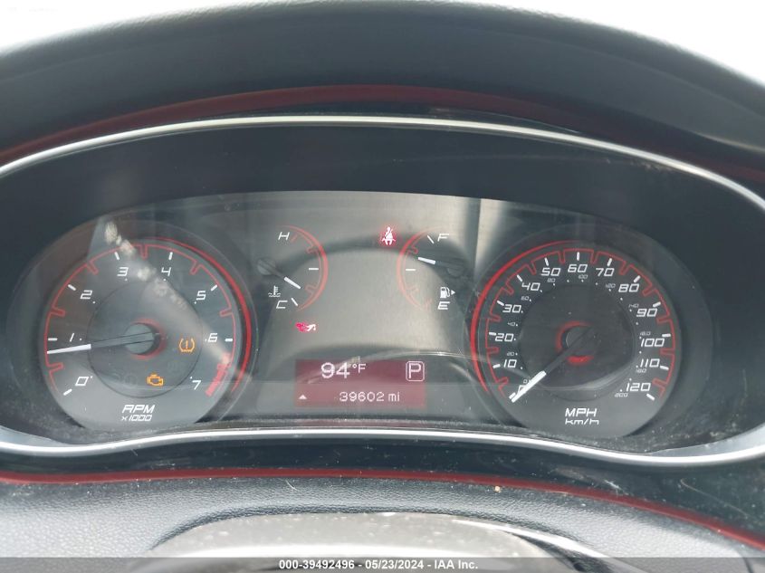 2016 Dodge Dart Se VIN: 1C3CDFAA5GD539572 Lot: 39492496