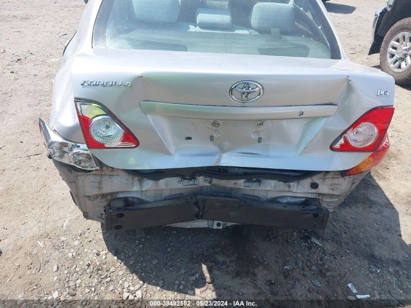 2010 Toyota Corolla Le VIN: 1NXBU4EE9AZ352511 Lot: 39492502