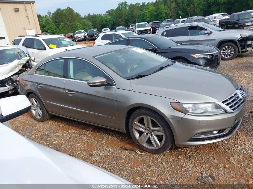 2013 Volkswagen Cc 2.0T Sport VIN: WVWBP7AN4DE512117 Lot: 39492513