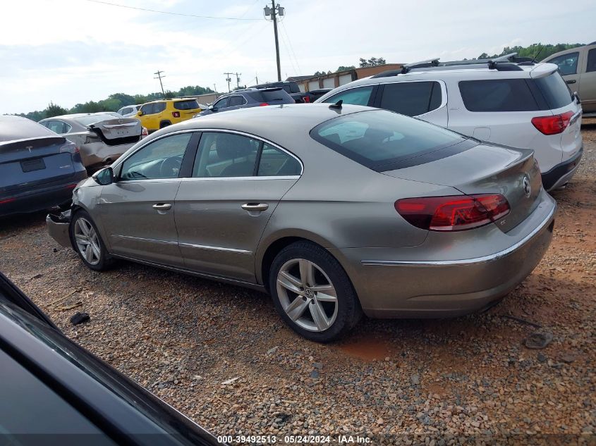 2013 Volkswagen Cc 2.0T Sport VIN: WVWBP7AN4DE512117 Lot: 39492513