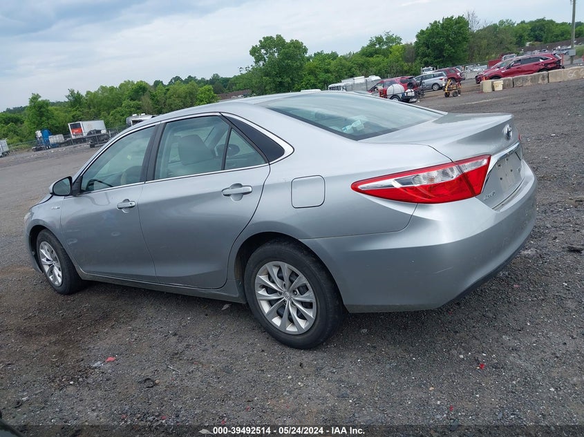2016 Toyota Camry Hybrid Le VIN: 4T1BD1FK0GU192286 Lot: 39492514