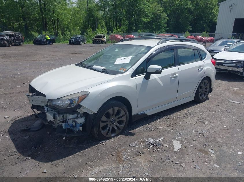 2015 SUBARU IMPREZA 2.0I SPORT PREMIUM - JF1GPAT65F8221089