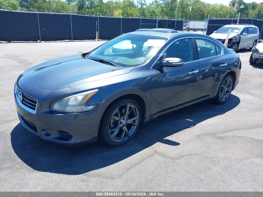 2013 Nissan Maxima 3.5 Sv VIN: 1N4AA5AP5DC818845 Lot: 39492518