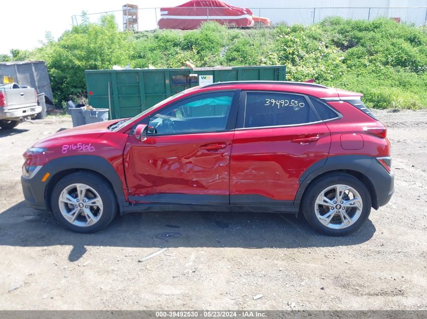 2023 Hyundai Kona Sel VIN: KM8K62AB9PU947197 Lot: 39492530