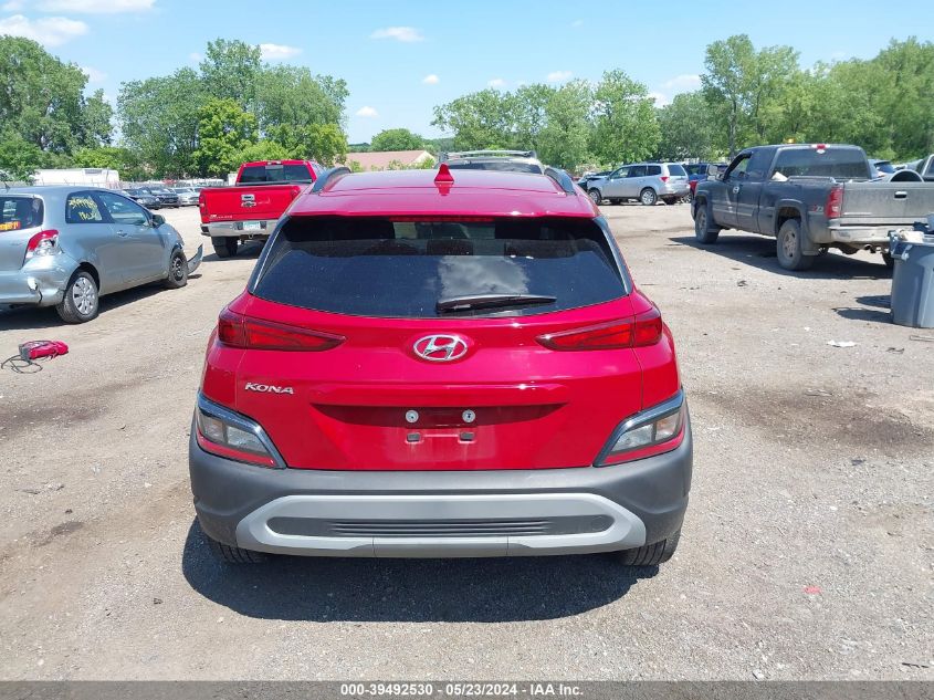 2023 Hyundai Kona Sel VIN: KM8K62AB9PU947197 Lot: 39492530