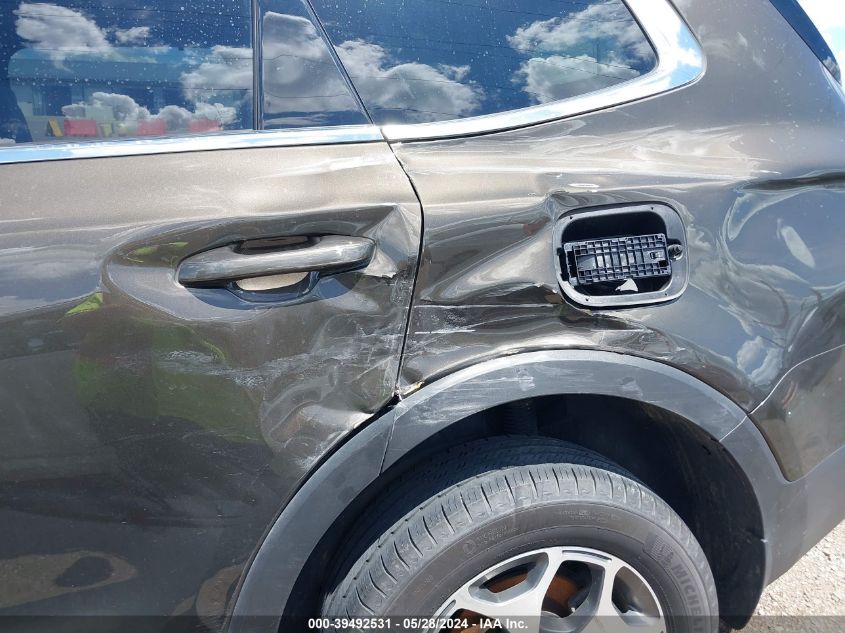 2022 Kia Telluride Ex VIN: 5XYP3DHCXNG209906 Lot: 39492531