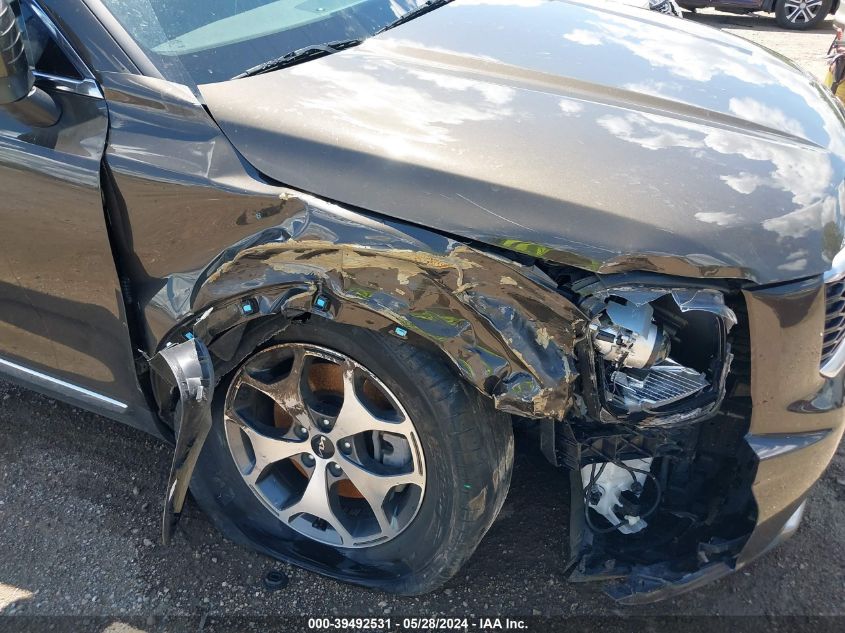 2022 Kia Telluride Ex VIN: 5XYP3DHCXNG209906 Lot: 39492531