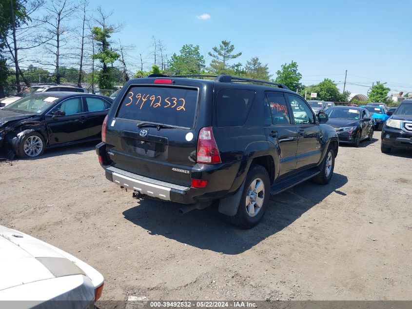 2004 Toyota 4Runner Sr5 V6 VIN: JTEBU14R340046192 Lot: 39492532