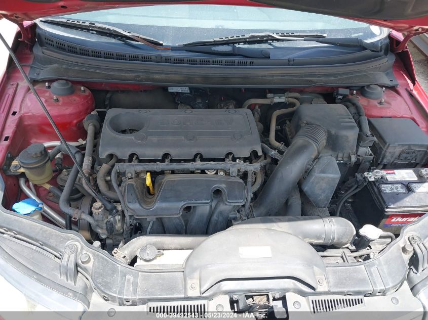 2011 Kia Forte Ex VIN: KNAFU4A27B5891820 Lot: 39492543