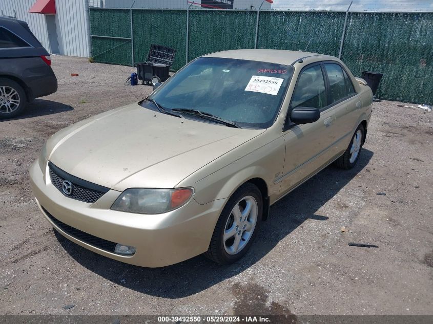 2001 Mazda Protege Es/Lx VIN: JM1BJ225010421129 Lot: 39492550