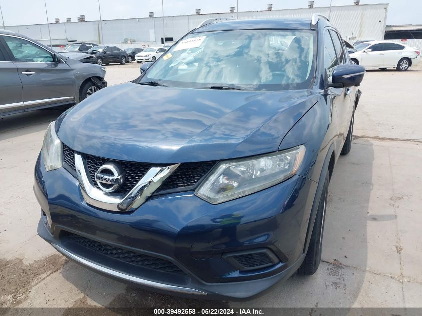 2015 NISSAN ROGUE SV - KNMAT2MT5FP548314