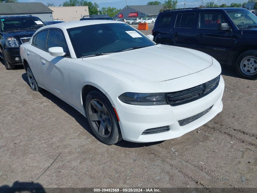 2017 Dodge Charger Police Rwd VIN: 2C3CDXAT3HH652691 Lot: 39492569