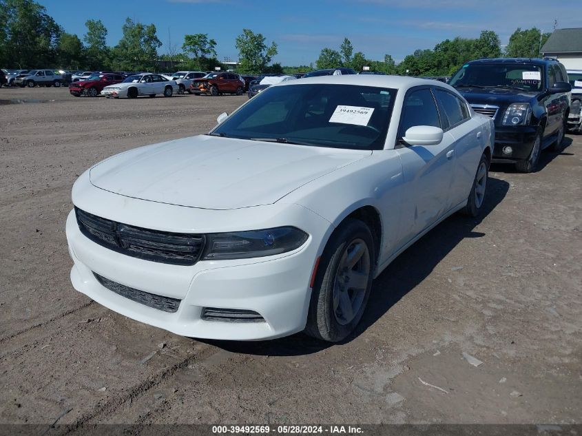 2017 Dodge Charger Police Rwd VIN: 2C3CDXAT3HH652691 Lot: 39492569