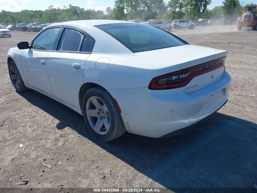 2017 Dodge Charger Police Rwd VIN: 2C3CDXAT3HH652691 Lot: 39492569