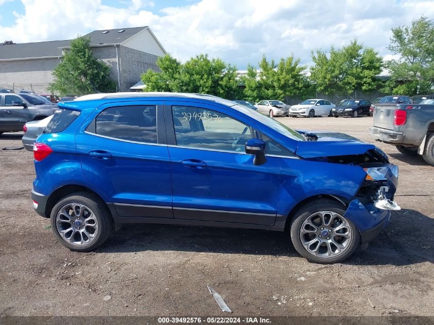 2018 Ford Ecosport Titanium VIN: MAJ6P1WL2JC162070 Lot: 39492576