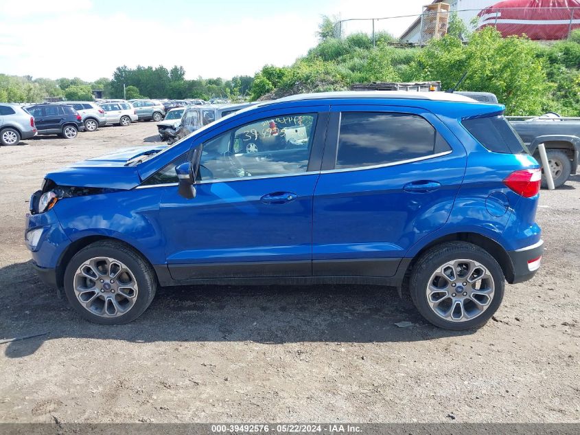 2018 Ford Ecosport Titanium VIN: MAJ6P1WL2JC162070 Lot: 39492576