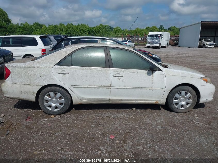 2003 Toyota Camry Le VIN: JTDBE32K830176003 Lot: 39492579