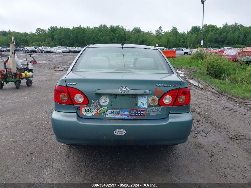 2005 Toyota Corolla Ce/Le/S VIN: 2T1BR32E85C430560 Lot: 39492597