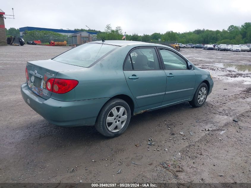 2005 Toyota Corolla Ce/Le/S VIN: 2T1BR32E85C430560 Lot: 39492597