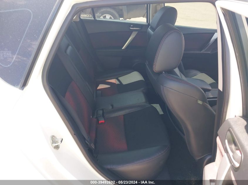 2012 Mazda Mazdaspeed3 Touring VIN: JM1BL1L34C1657863 Lot: 39492602