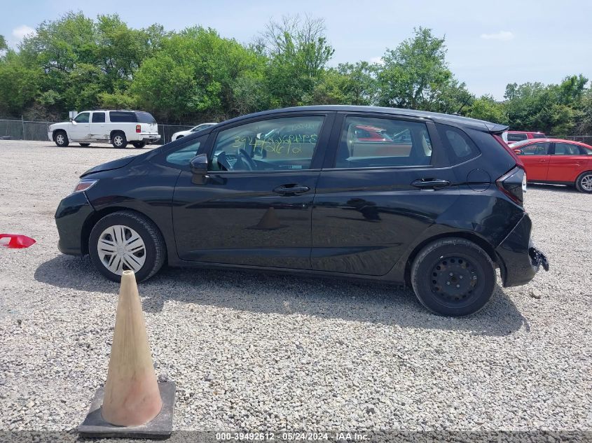 2019 Honda Fit Lx VIN: 3HGGK5H45KM713460 Lot: 39492612