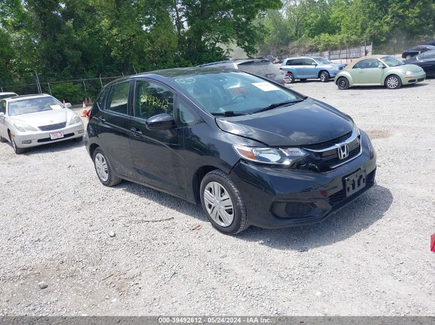 2019 Honda Fit Lx VIN: 3HGGK5H45KM713460 Lot: 39492612